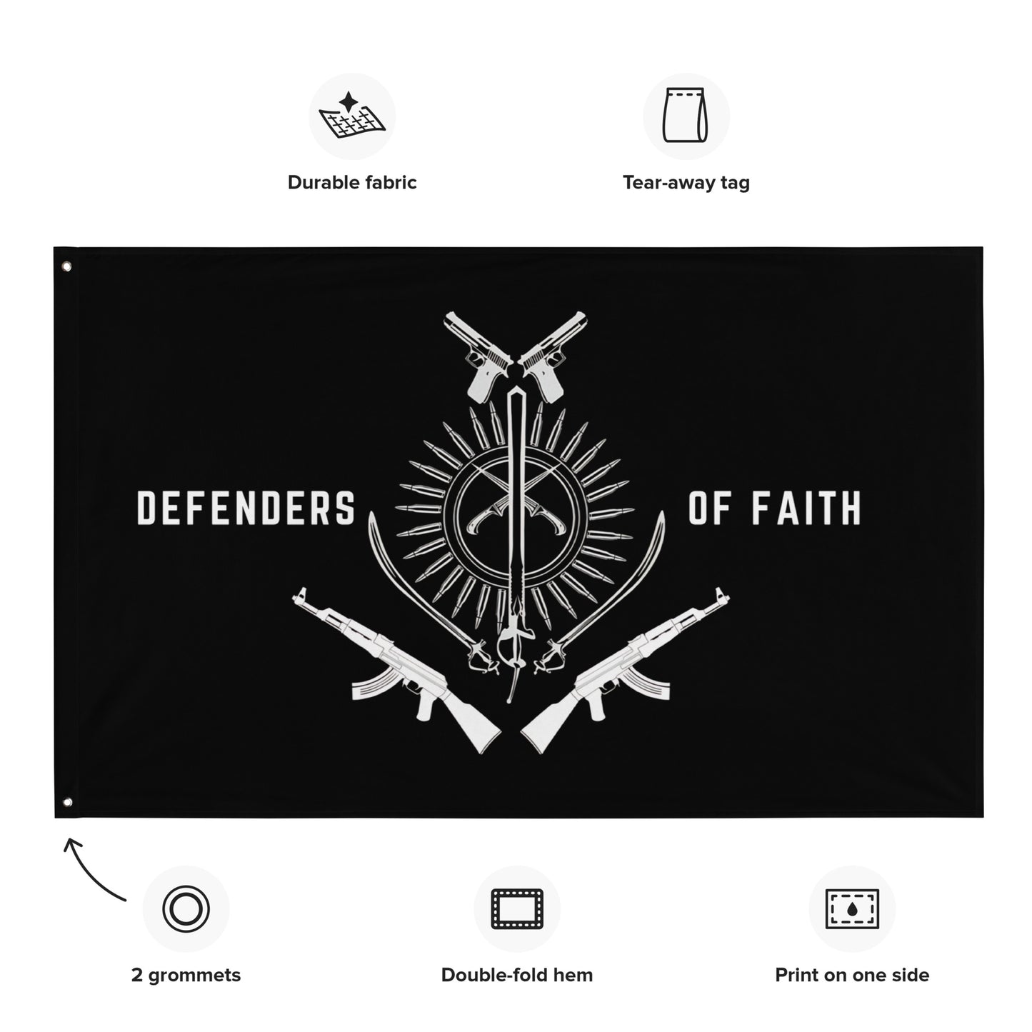 Defenders of faith Flag