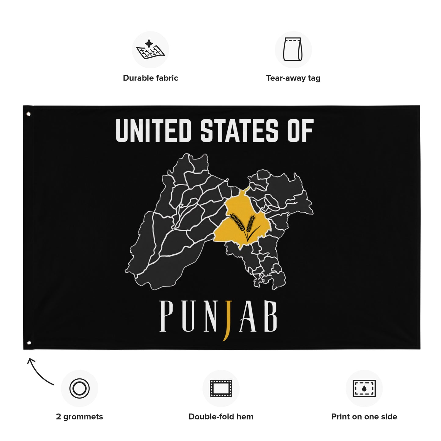 United States of Punjab Flag